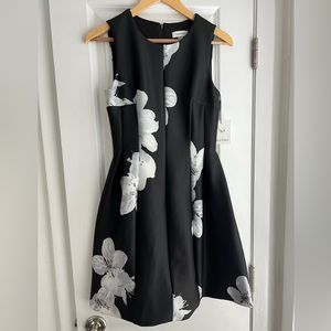 Calvin Klein flower dress